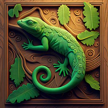 3D model Phelsuma barbouri (STL)